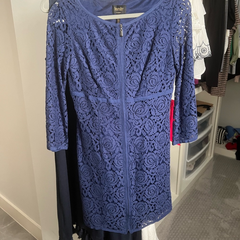 Laundry dress blue